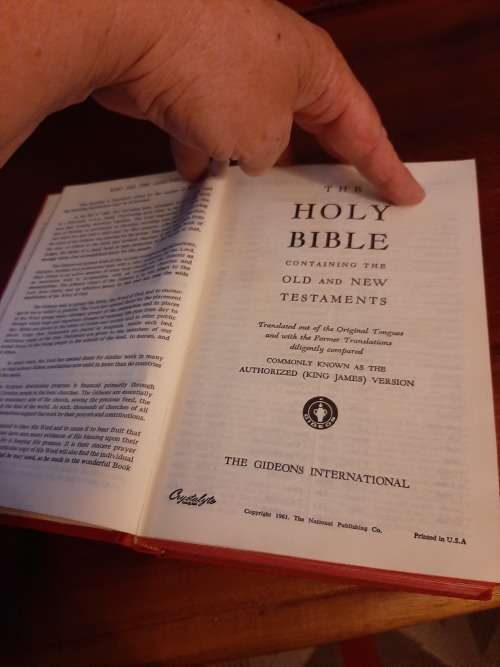 holy bible 1961