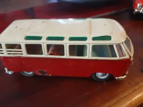 vintage vw combi tin toy car