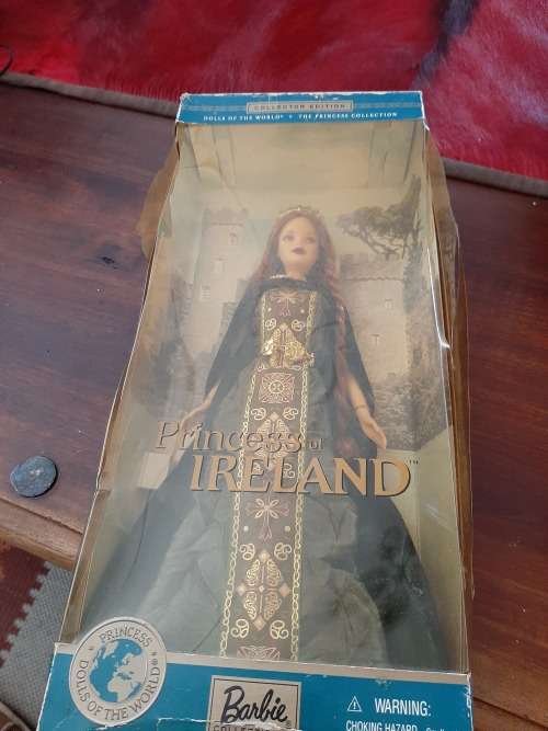 Barbie princess of ireland dolls of the world collectors edition 2001