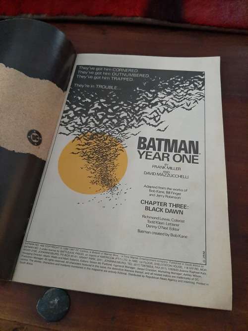 Batman comic book