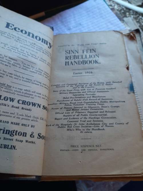 Irish rebellian handbook 1913