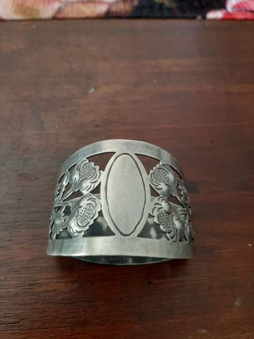 Sterling silver serviette ring