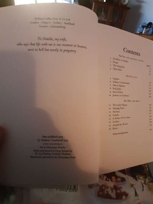 Pigeon's luck tretchikoff book first edition signed