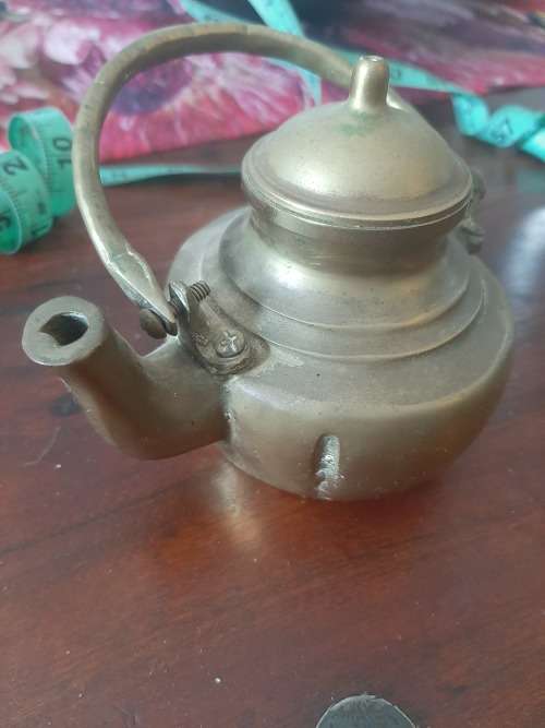 Brass kettle vintage