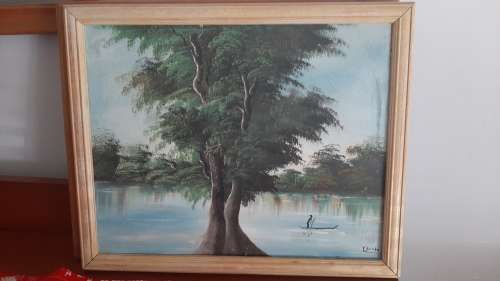 Original painting signed R Bondo