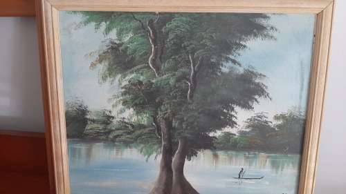 Original painting signed R Bondo