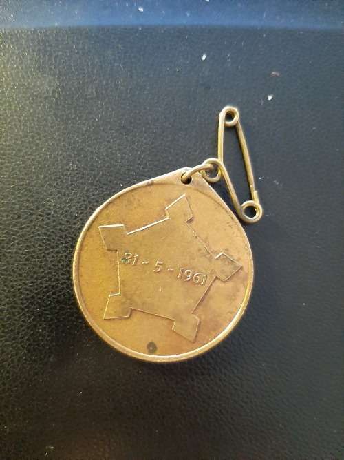 Republic day medallion 1961