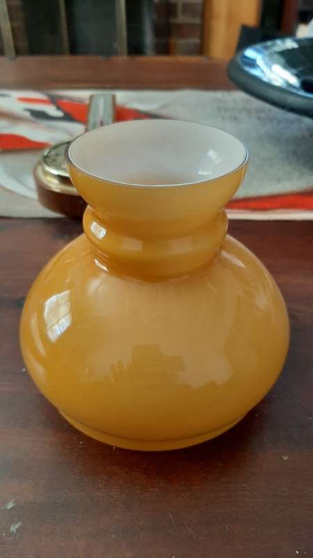 Milk glass lamp shade vintage