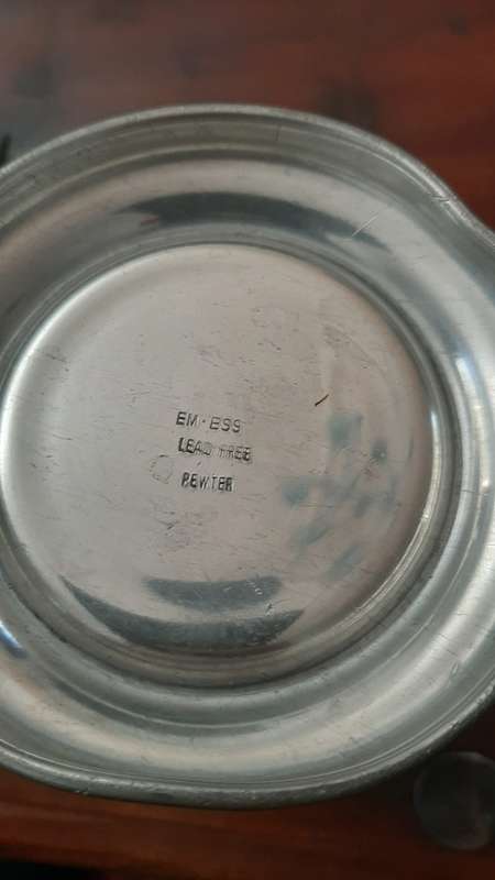 Pewter cup vintage