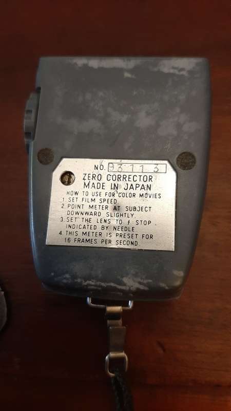 Koden light meter vintage