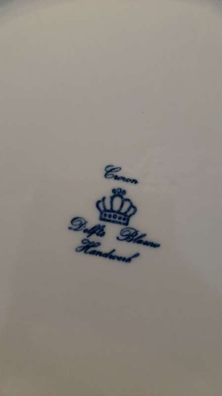 Delft plate vintage