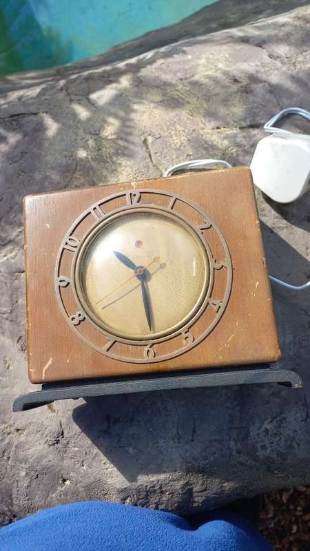 Telechron clock vintage working