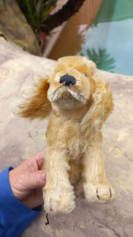 Mohair vintage dog