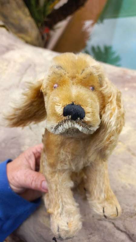 Mohair vintage dog