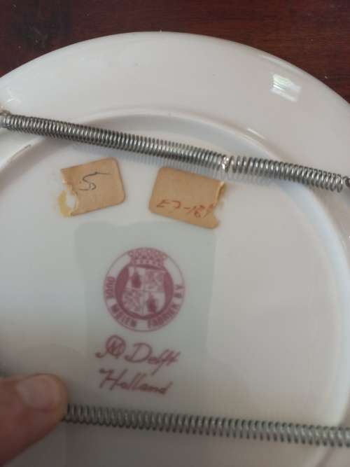 Delft plate vintage