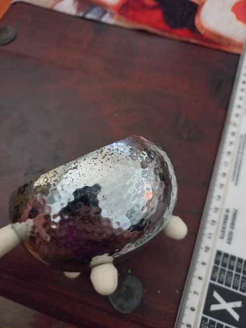 Metal cup vintage