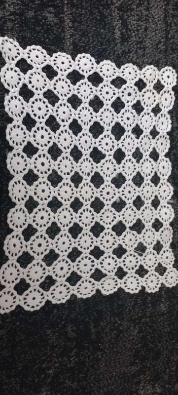 Crochet cloth vintage