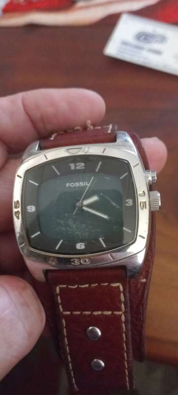 Mens vintage fossil watch