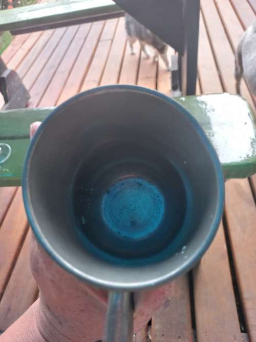 Pewter cup vintage