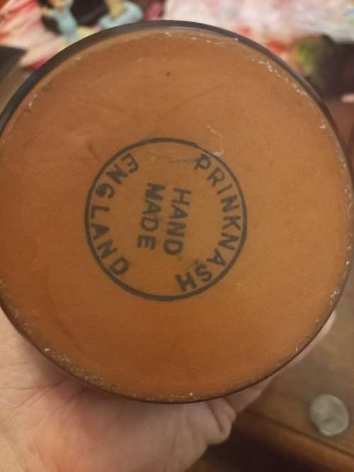 Prinknash handmade in england jug vintage
