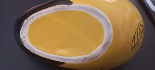 Crown Devon jug 1920-1939 (Art Deco) Gorgeous black and yellow