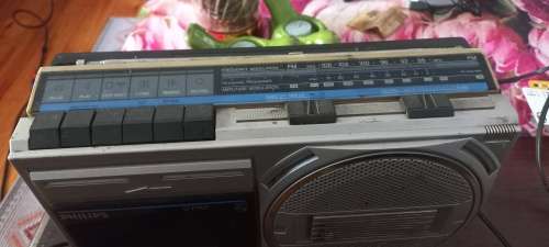 Philips radio and cassette player vintage