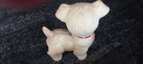 Vintage rubber dog