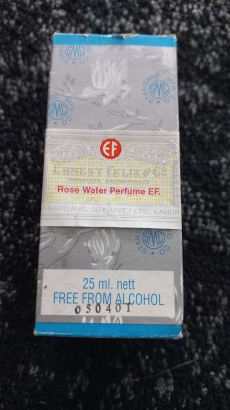 Rose water perfume by ernest felix *Co vintage in box