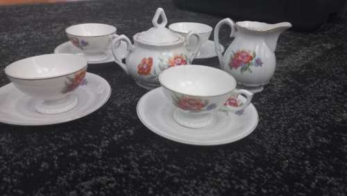 Vintage tea set small porcelain