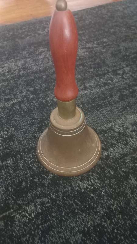 Vintage brass bell meduim