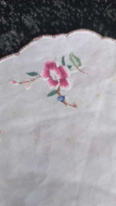 Embroidery cloth vintage
