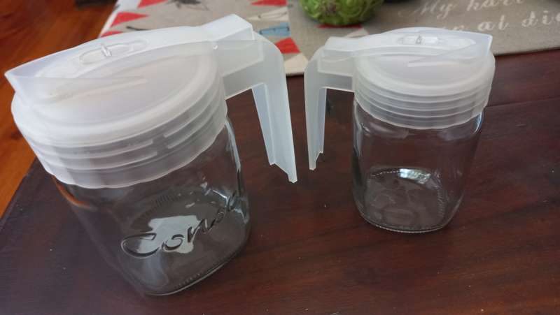 Consol glass jars