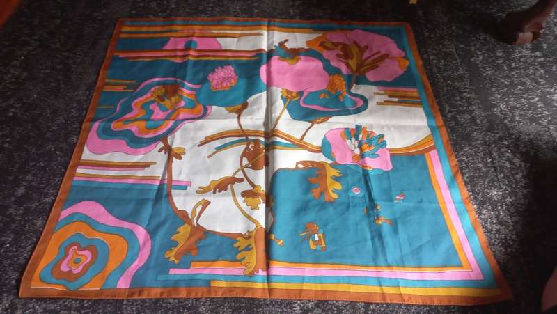1960s hermes scarf vintage