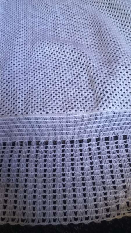 Vintage lace cloth or baby blanket