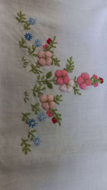 Embroidery cloth vintage