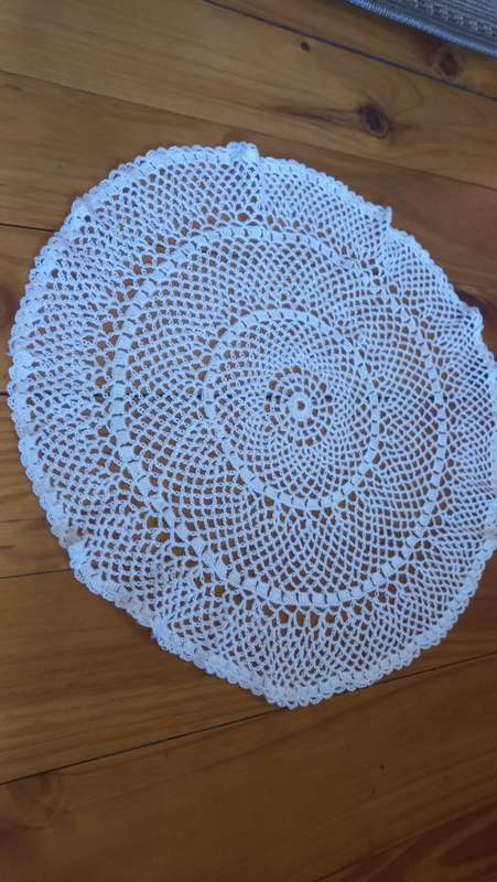 Crochet cloth vintage