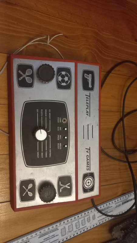 Vintage teleplay TV games
