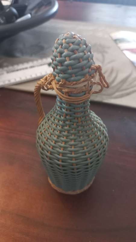 vintage KWV cologne bottle