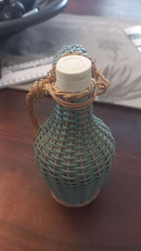 vintage KWV cologne bottle