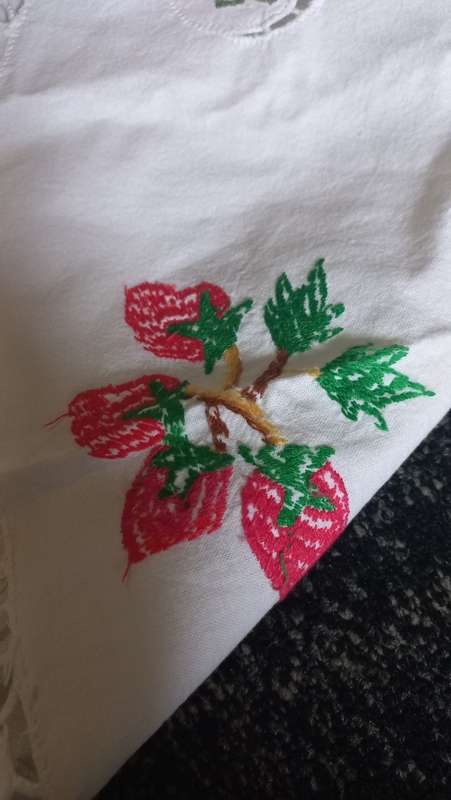 Embroidery cloth vintage