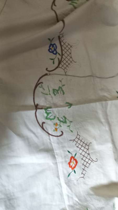 Embroidery cloth vintage