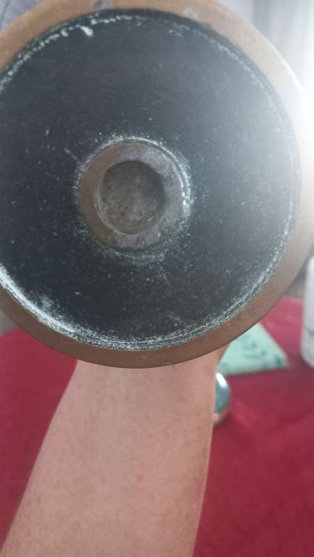Vintage brass shell case