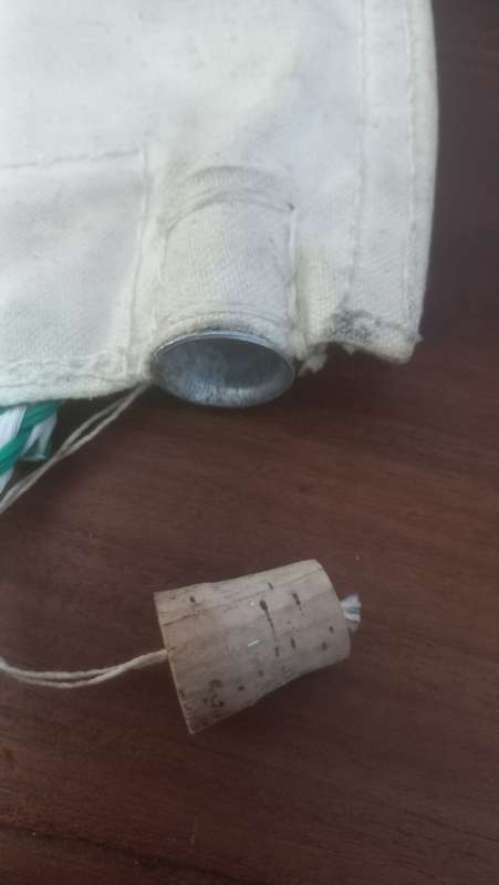 Canvas vintage water bag