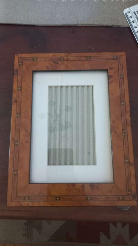 Addison Ross Burlwood Star Marquetry Photo Frame