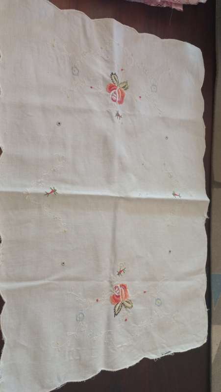 Embroidery cloth vintage