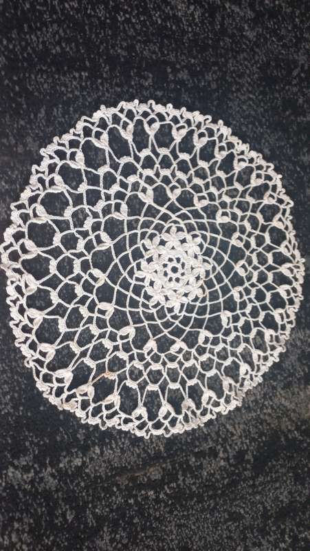 Crochet cloth vintage