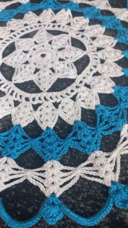 Crochet cloth vintage