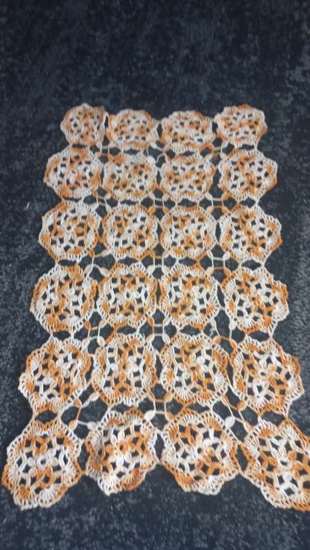 Crochet cloth vintage