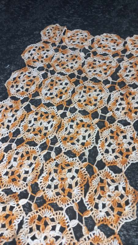 Crochet cloth vintage