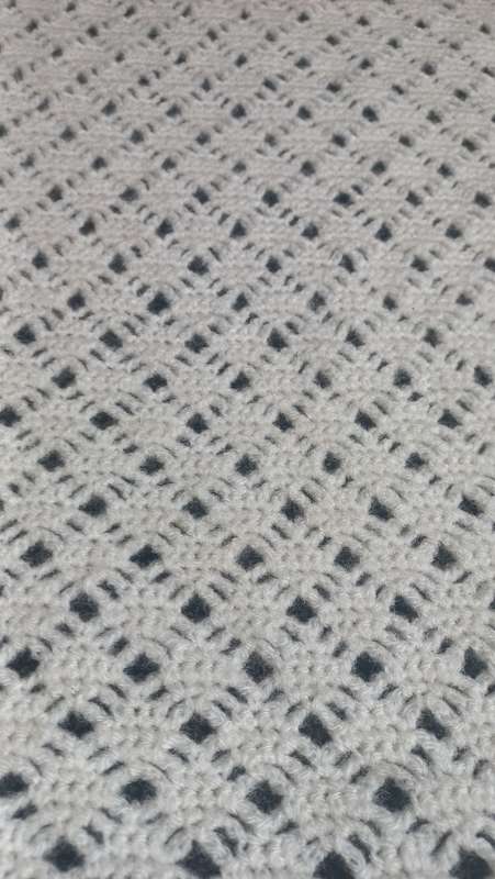 Crochet cloth vintage large
